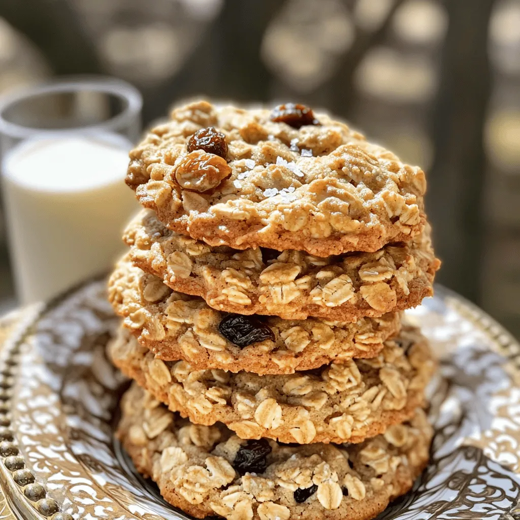 Chewy Oatmeal Raisin Cookies Easy and Tasty Recipe