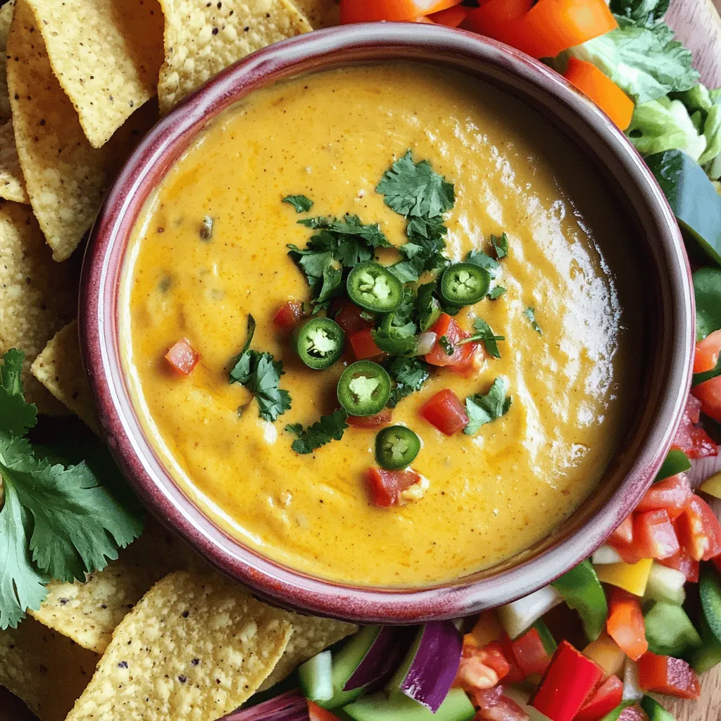 Vegan Cashew Queso Dip Creamy and Flavorful Delight