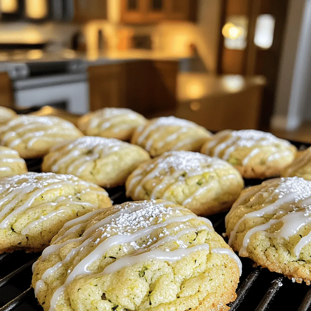 Lemon Zucchini Cookies Soft and Flavorful Delight