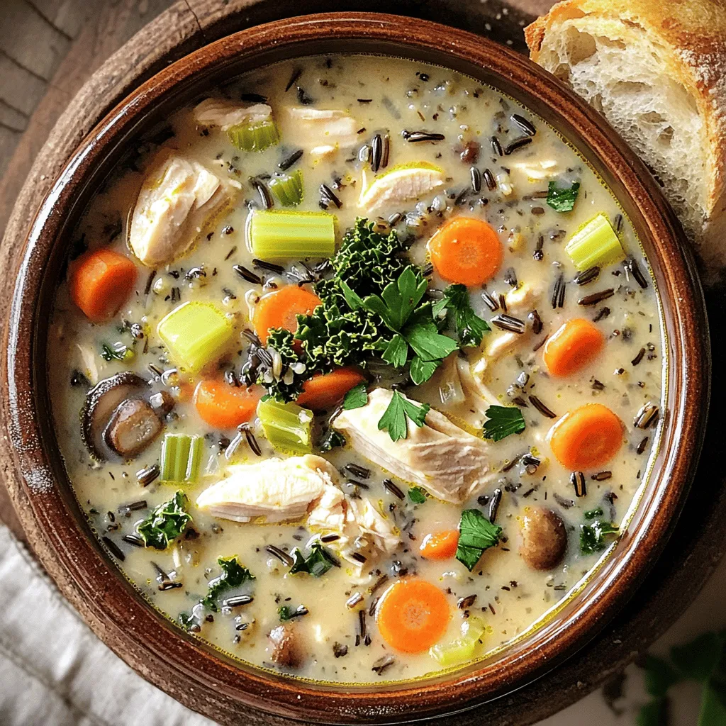 Slow Cooker Chicken Wild Rice Soup Cozy Comfort Food