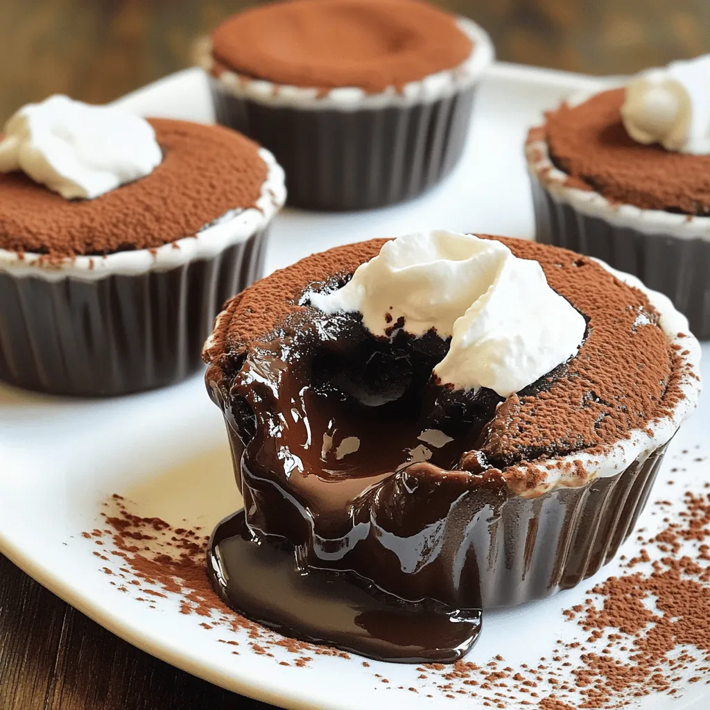 Chocolate Lava Cakes Irresistible and Easy Recipe