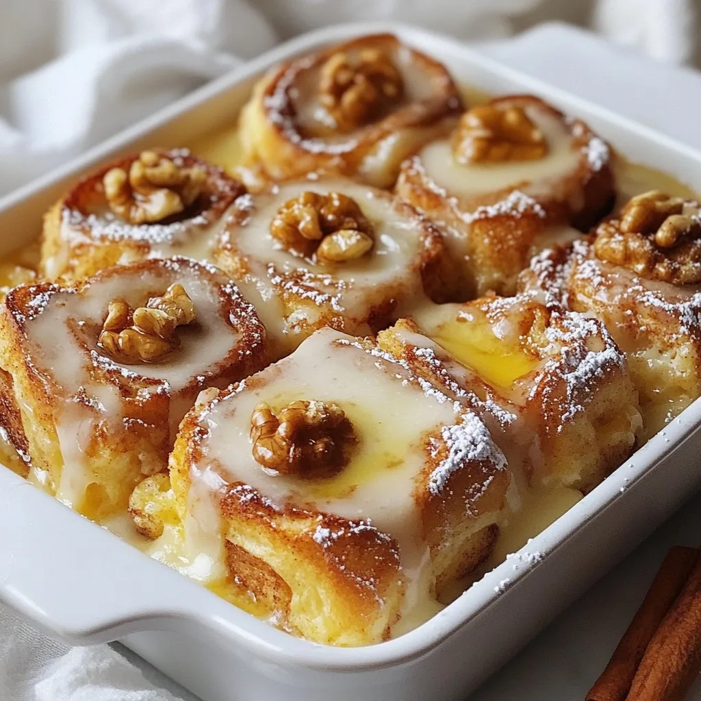 Cinnamon Roll French Toast Casserole Delightful Recipe