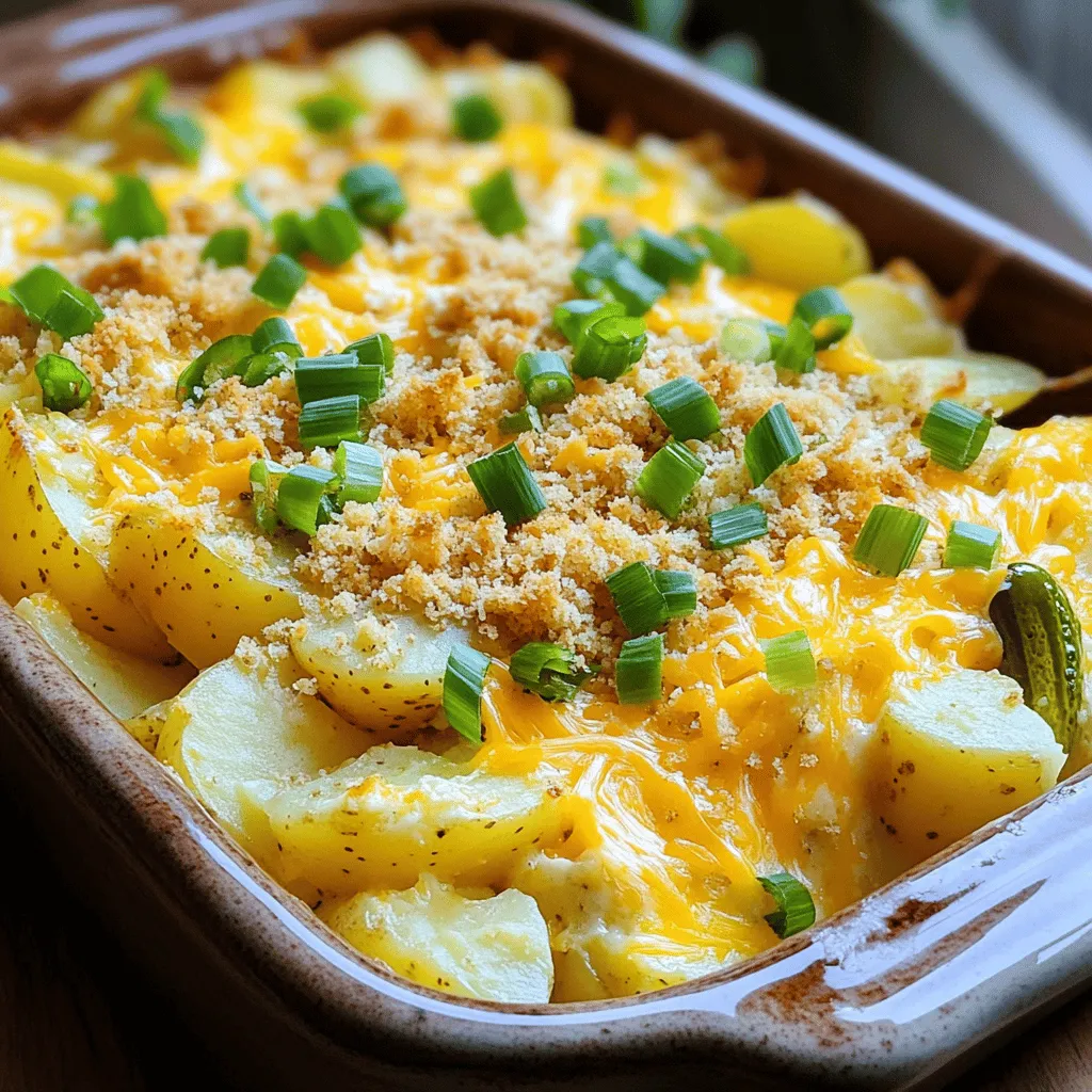 Pickle Ranch Potato Casserole Tasty and Simple Dish
