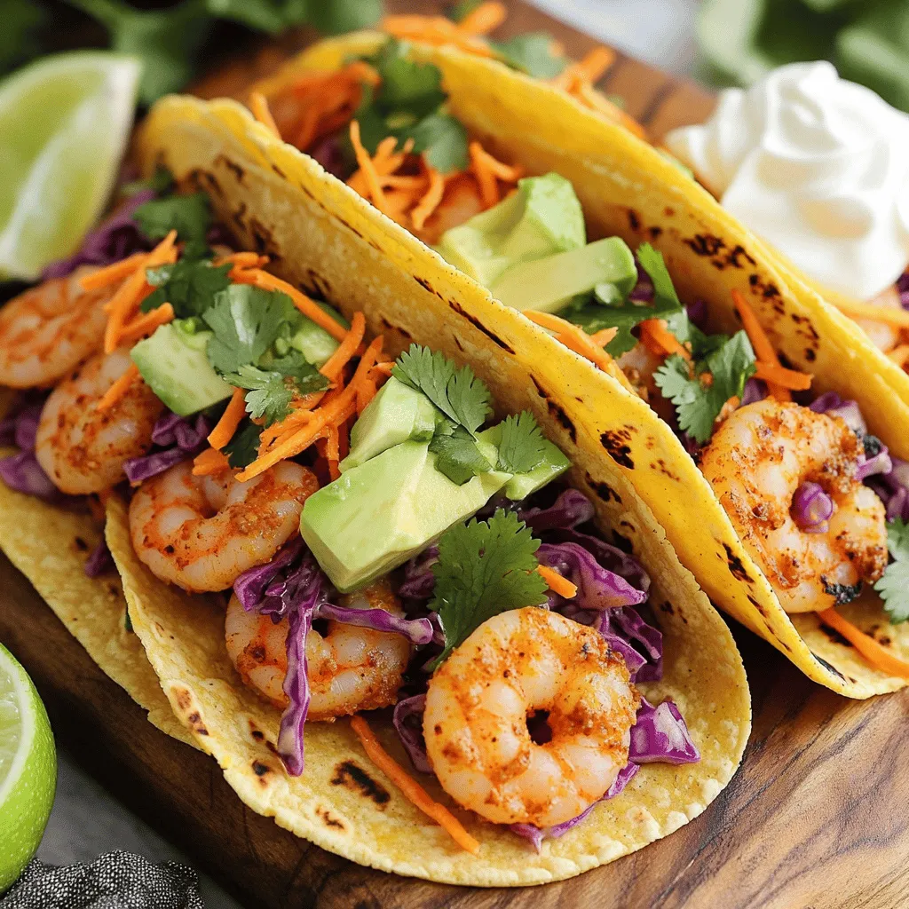 Spicy Shrimp Tacos with Slaw Fresh and Flavorful Meal
