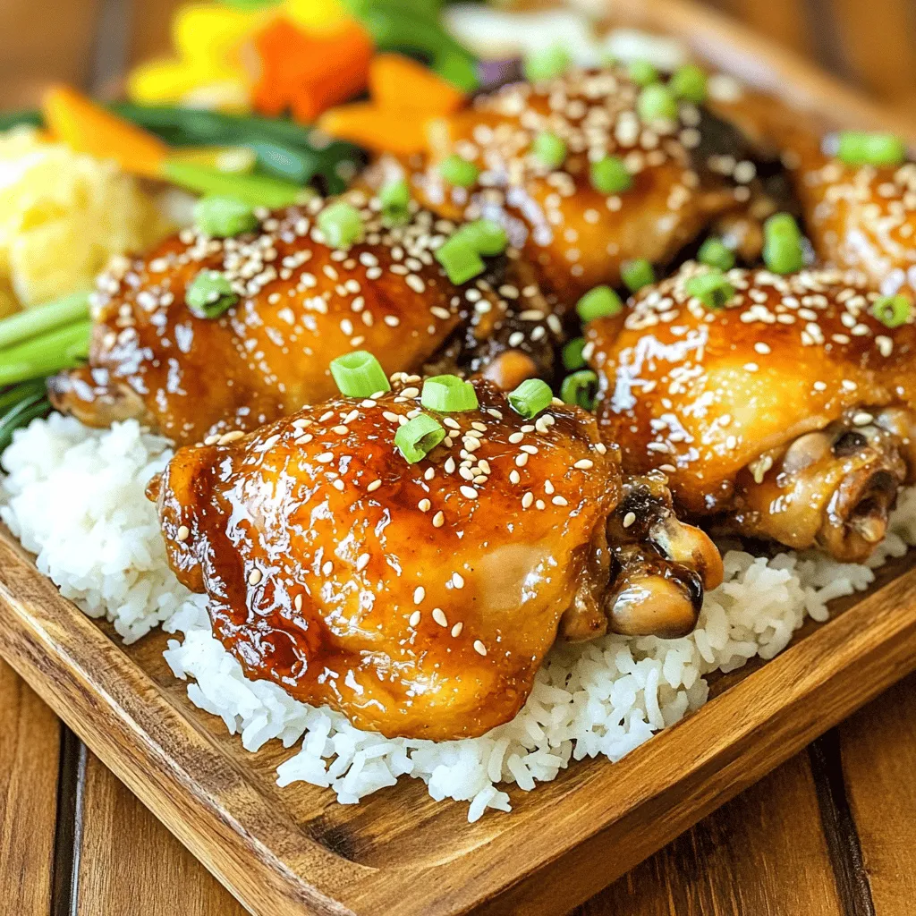 Baked Teriyaki Chicken Thighs Simple Dinner Delight