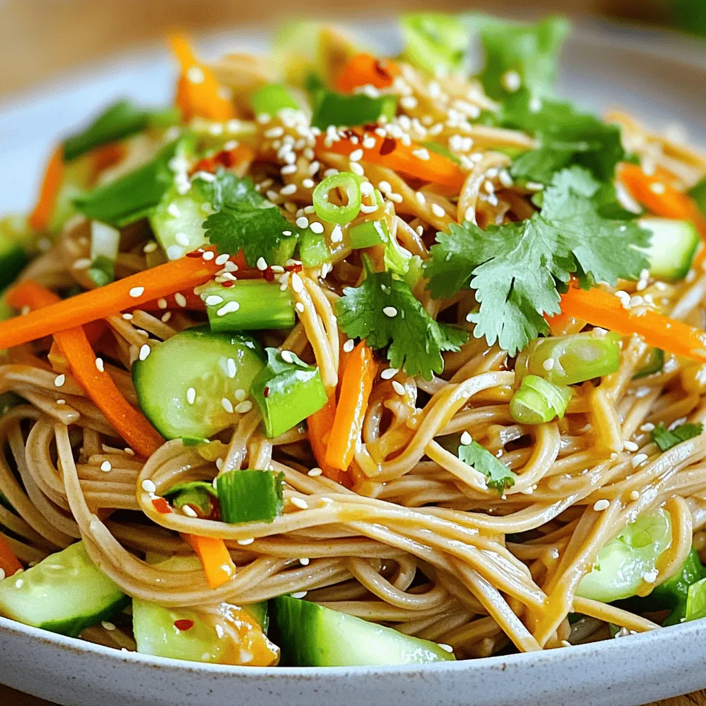 Savory Sesame Ginger Soba Noodles for Every Meal