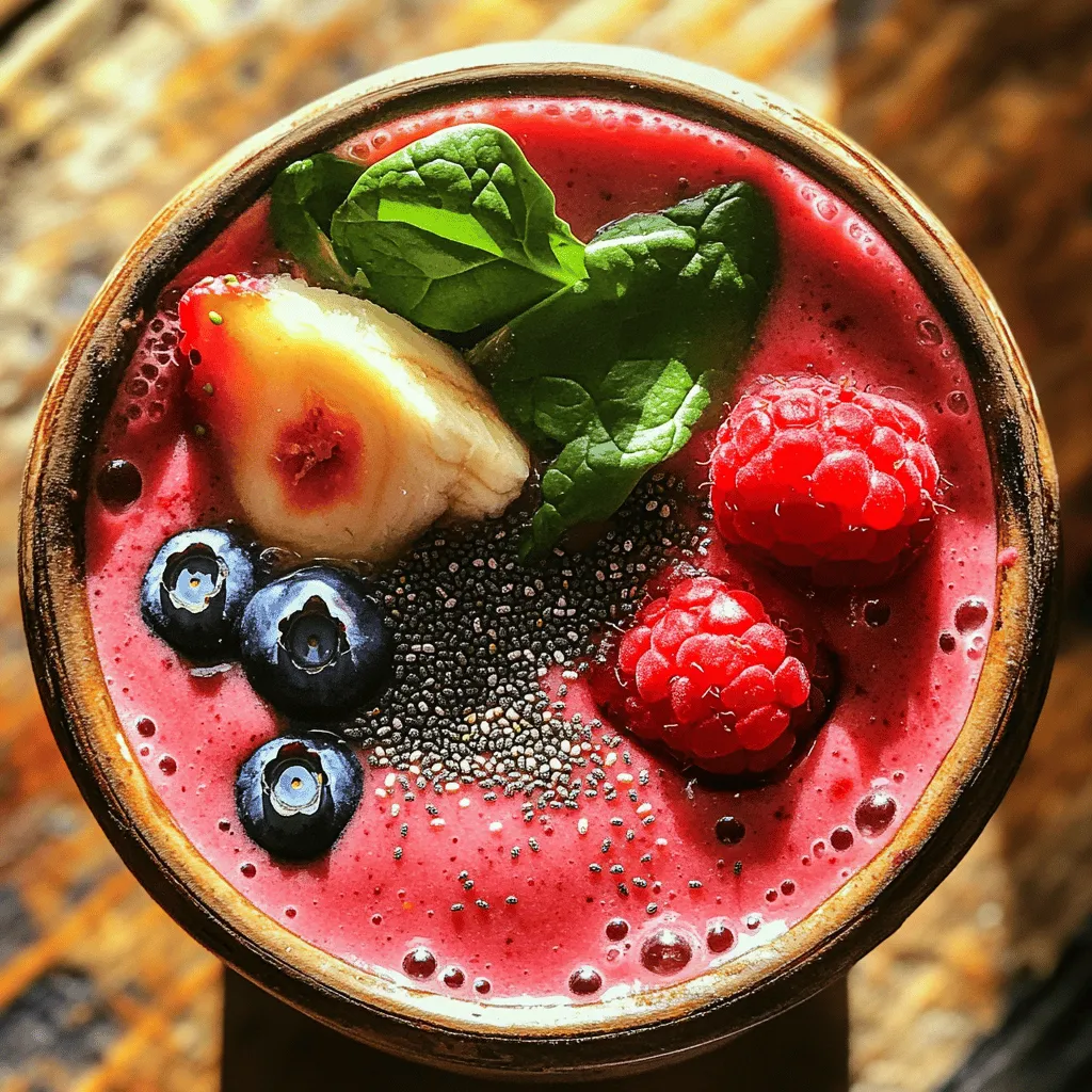 Healthy Breakfast Smoothie Simple and Energizing Recipe