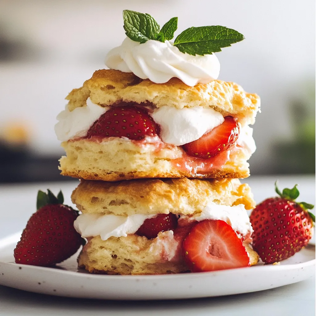 Fluffy Strawberry Shortcake Delightful and Easy Recipe