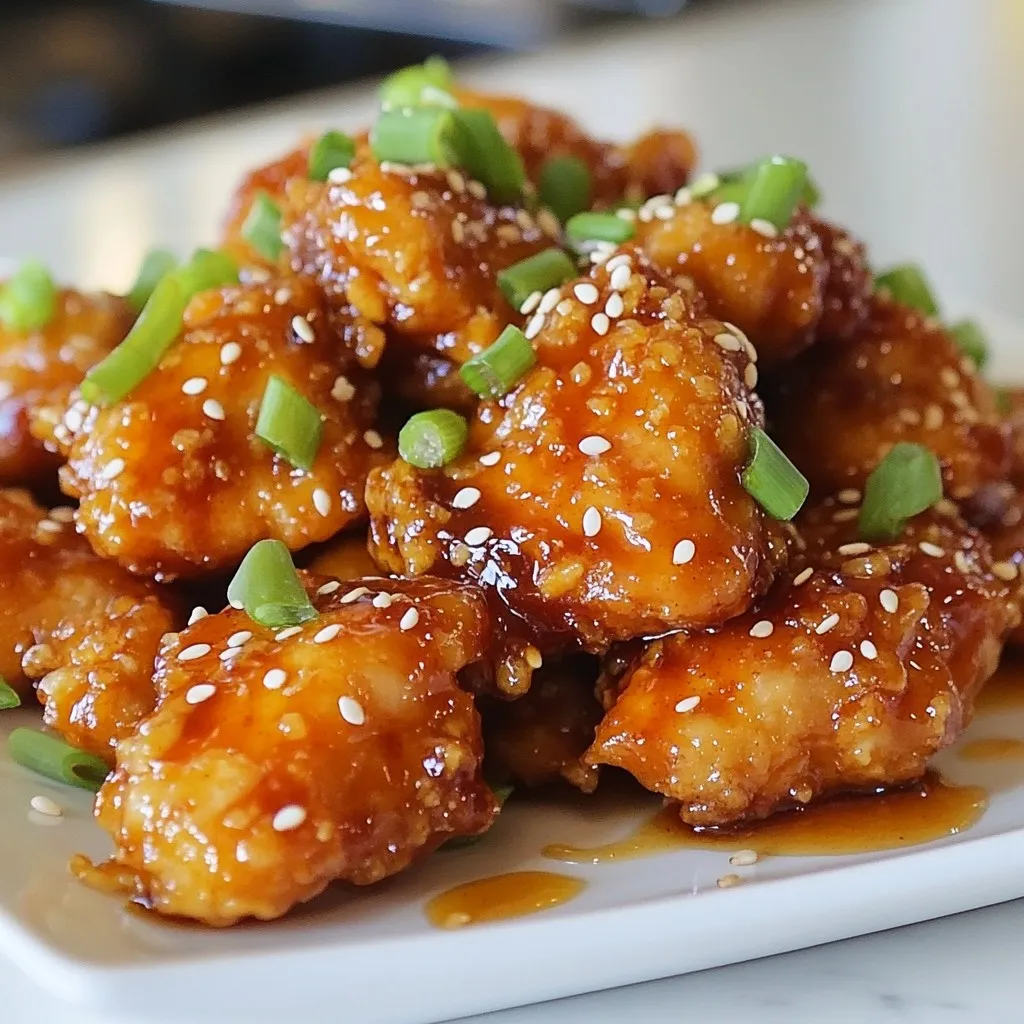 Crispy Honey Sesame Chicken Simple and Tasty Recipe