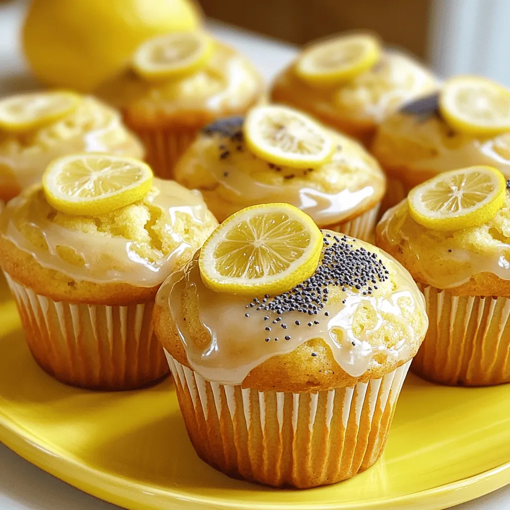 Lemon Poppy Seed Muffins Quick and Easy Recipe