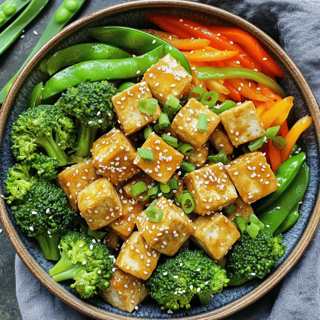 Crispy Sesame Tofu Stir Fry Healthy and Flavorful Meal