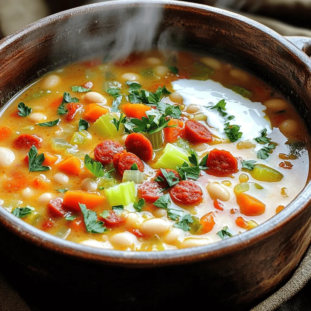 Chorizo White Bean Soup Flavorful and Easy Recipe