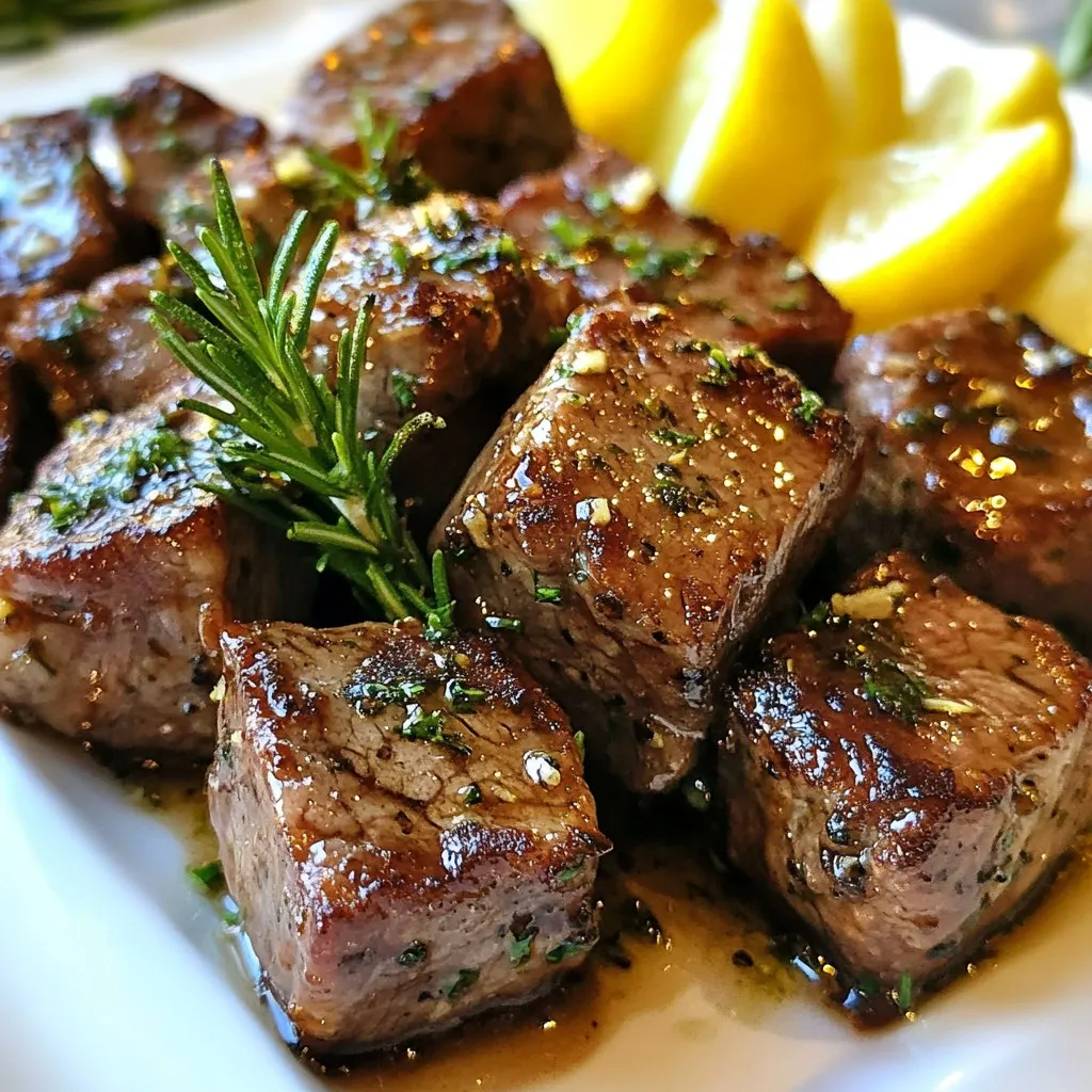 Garlic Herb Butter Steak Bites Flavorful and Easy Meal