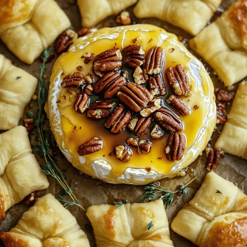 Maple Pecan Baked Brie Pull Apart Delightful Treat