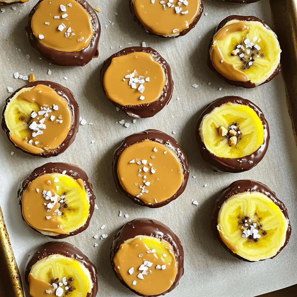Chocolate Peanut Butter Banana Bites Delightful Treat