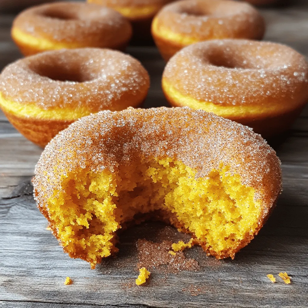 Pumpkin Spice Donut Muffins Tasty Fall Delight