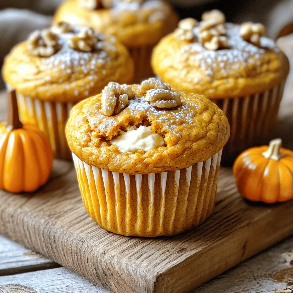 Pumpkin Cream Cheese Muffins Irresistible Recipe
