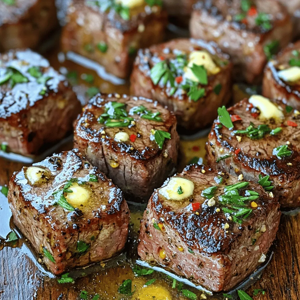 Garlic Herb Butter Steak Bites Savory and Flavorful Dish