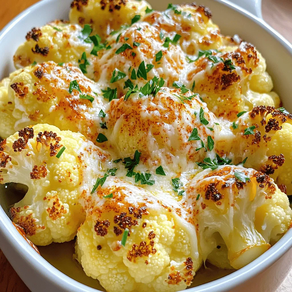 Garlic Parmesan Cauliflower Flavorful and Easy Recipe
