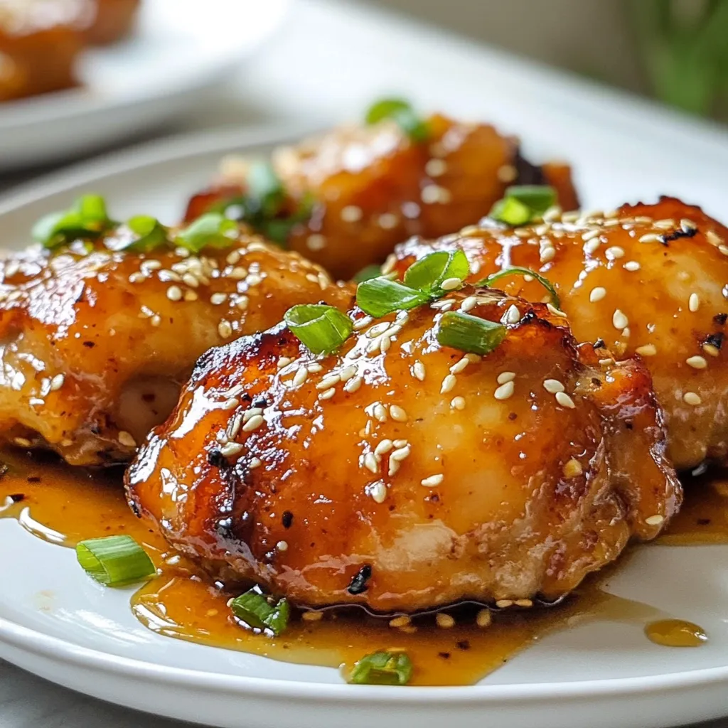 Honey Garlic Chicken Flavorful and Easy Dinner Recipe