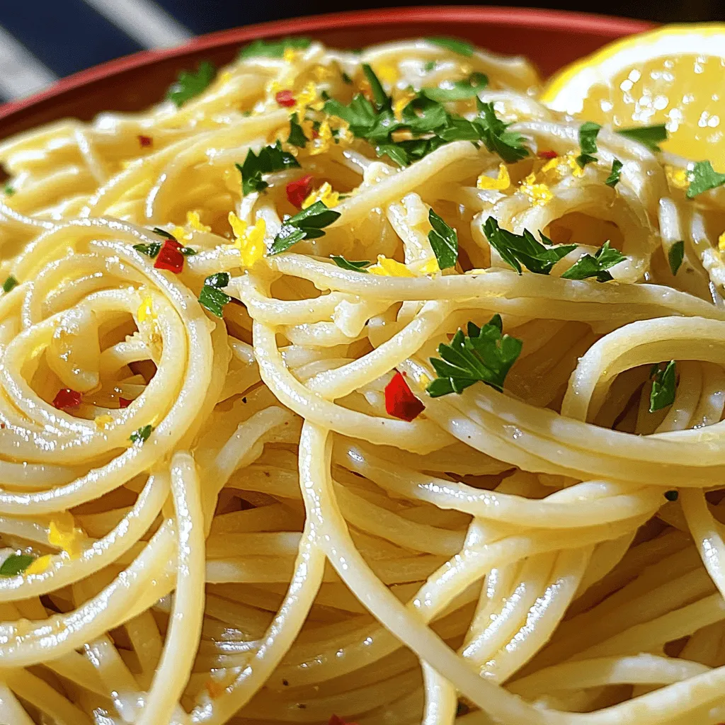 Spaghetti Aglio e Olio Simple and Flavorful Recipe