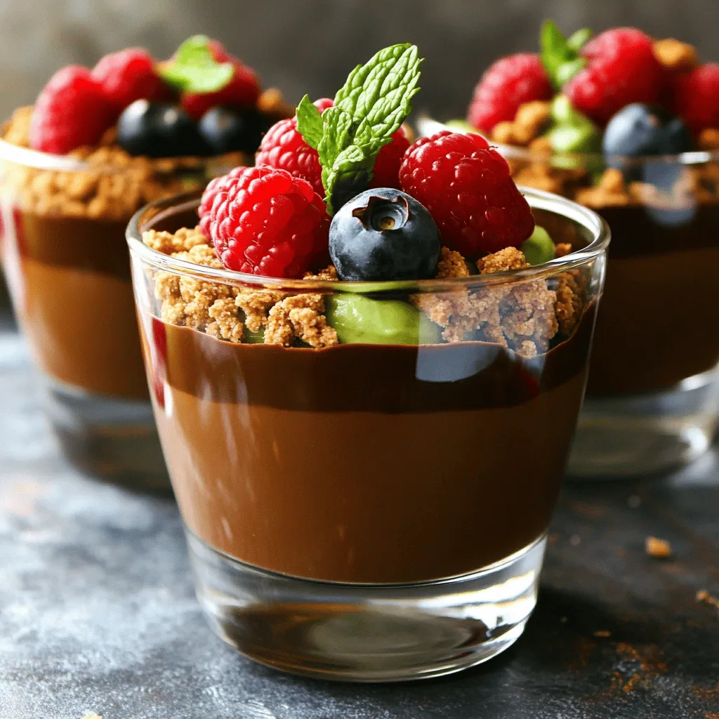 Chocolate Avocado Mousse Delightfully Creamy Treat