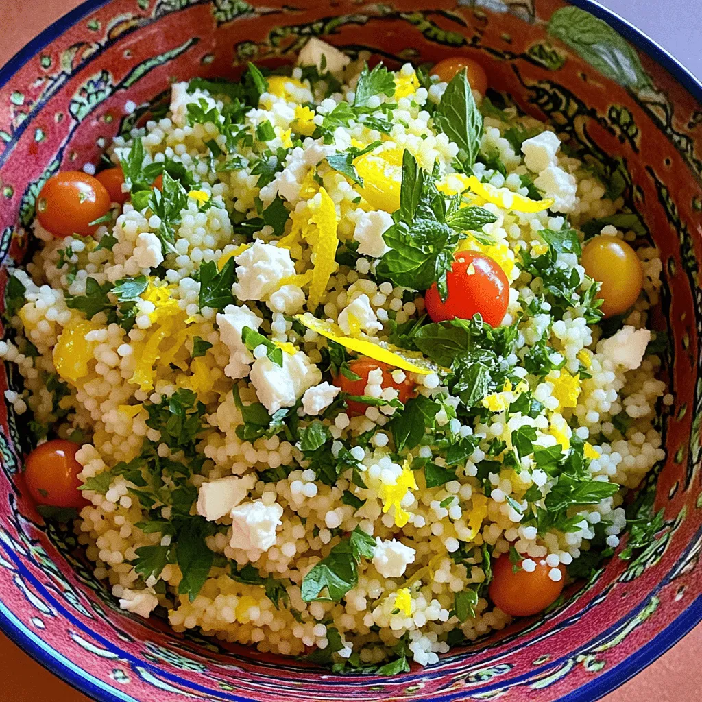 Lemon Herb Couscous Flavorful and Simple Recipe