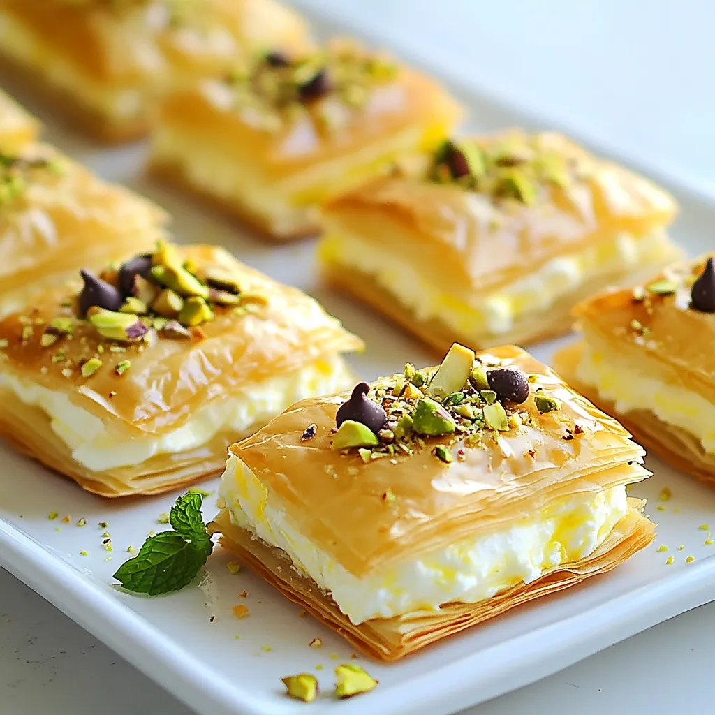 Classic Cannoli Squares Delightful Dessert Recipe