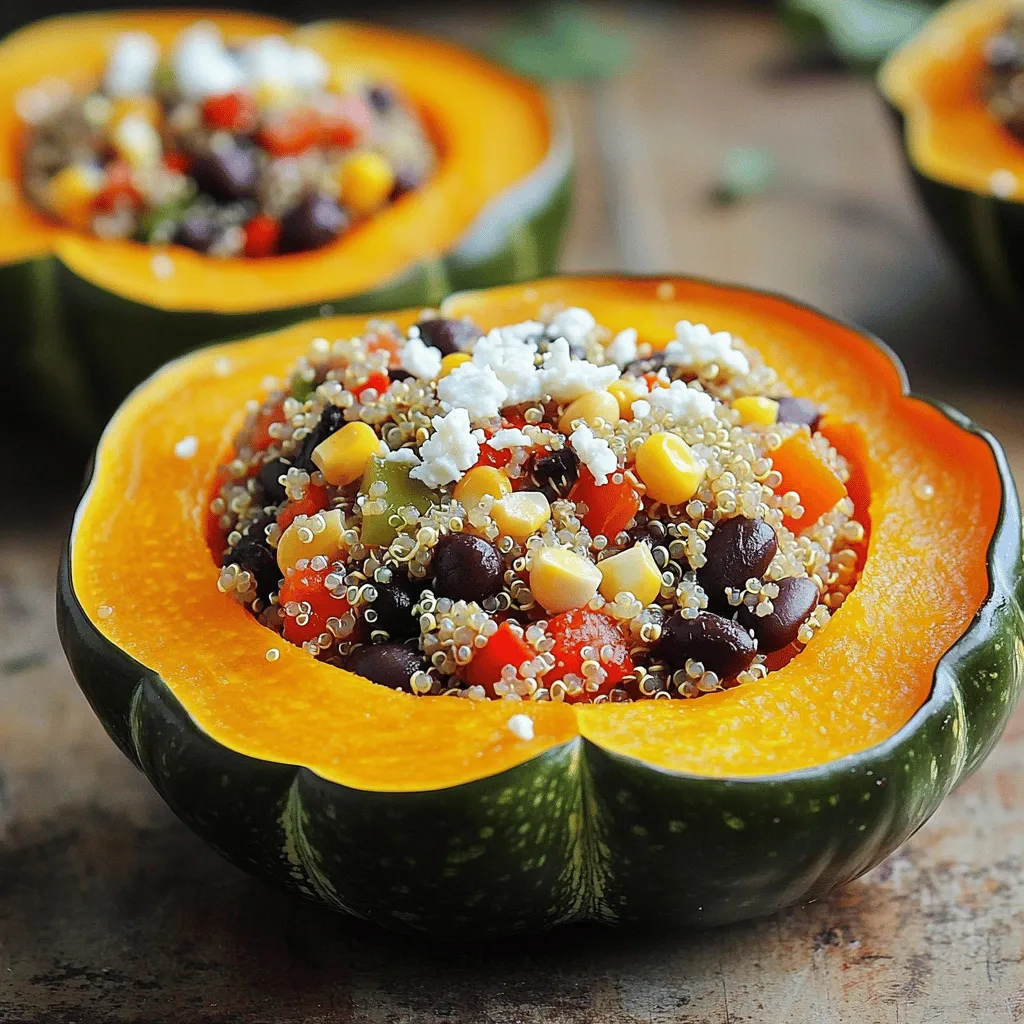 Stuffed Acorn Squash Flavorful and Nutritious Dish