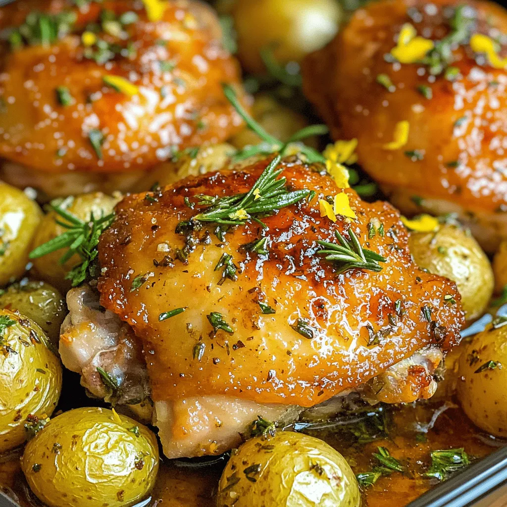 Garlic Herb Roasted Chicken Thighs Simple and Flavorful
