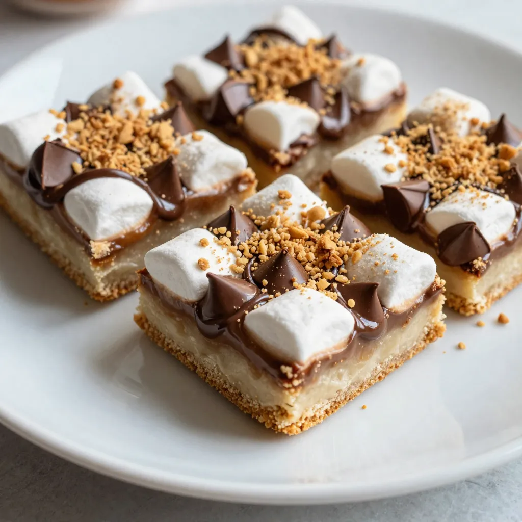S&#8217;mores Cookie Bars Delightful and Easy Recipe