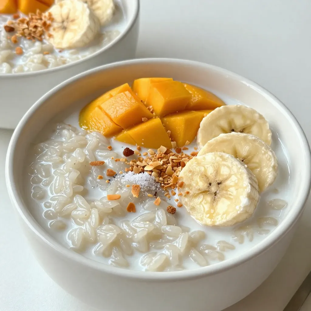 Coconut Milk Rice Pudding Creamy and Simple Delight