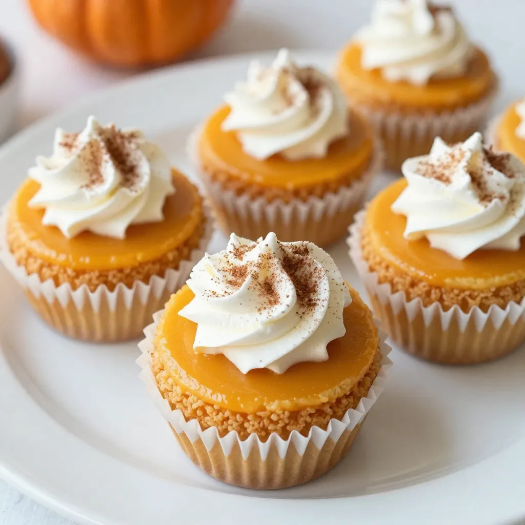 Mini Pumpkin Cheesecakes Delightful and Easy Treat