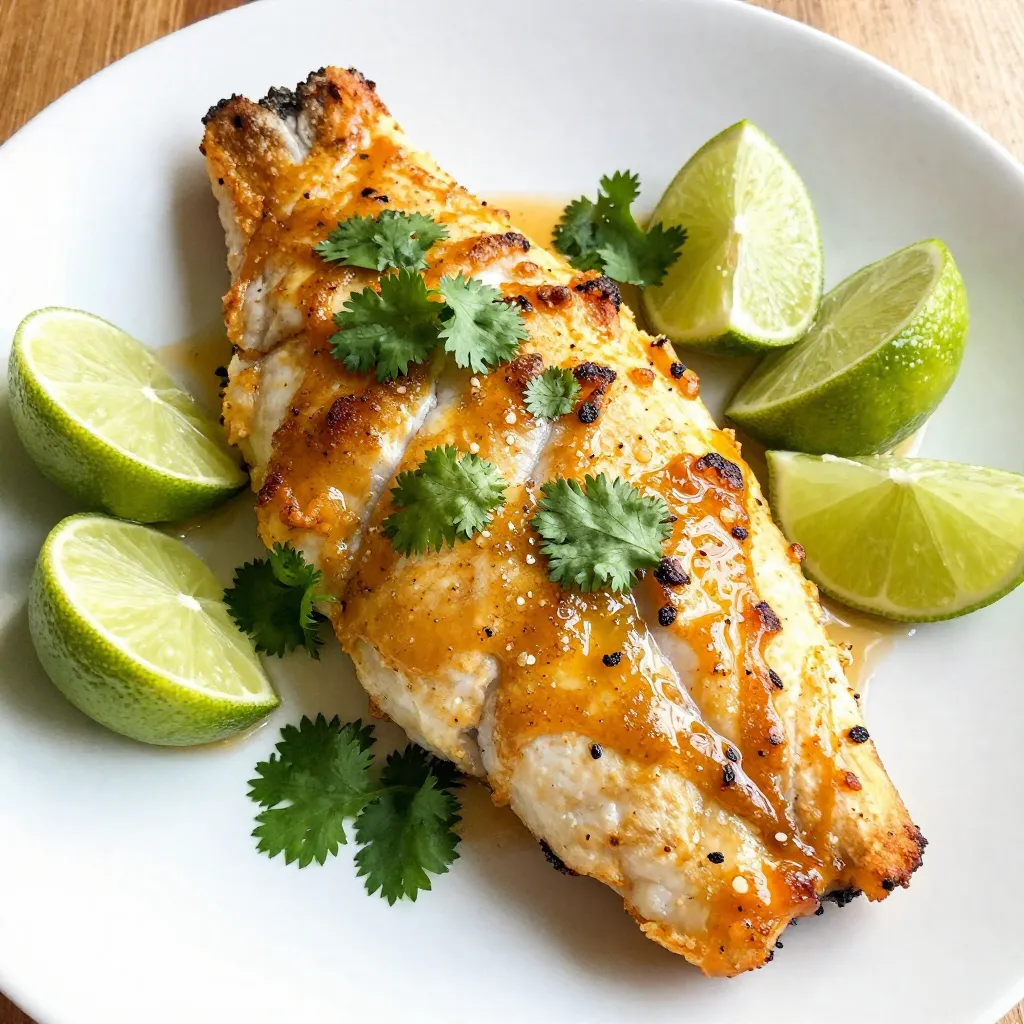 Chili Lime Baked Cod Zesty and Flavorful Dish