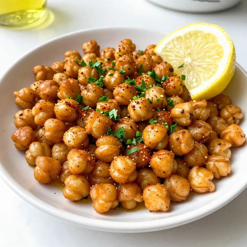 Crispy Air Fryer Chickpeas Simple and Tasty Snack