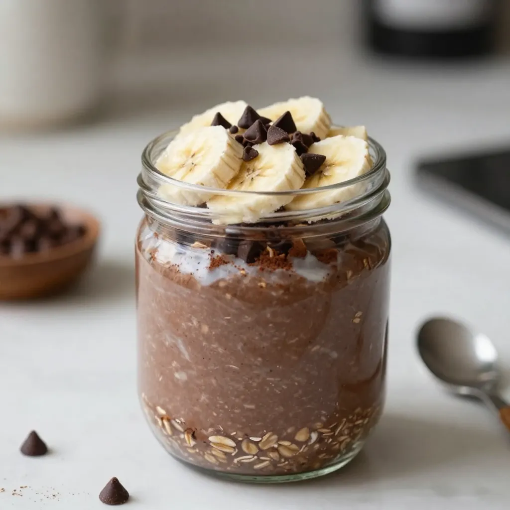 Mocha Overnight Oats Quick and Tasty Breakfast Idea