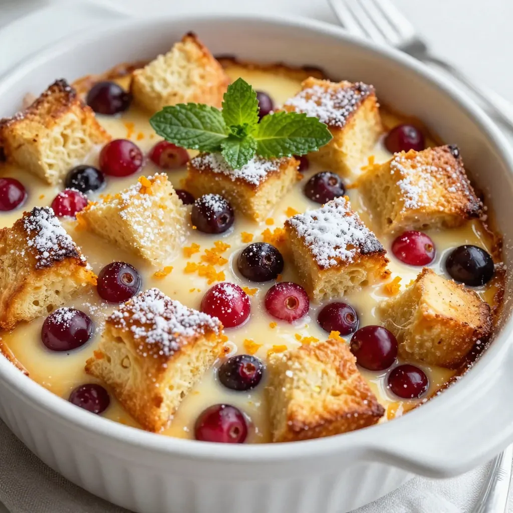 Cranberry Orange French Toast Bake Delightful Recipe