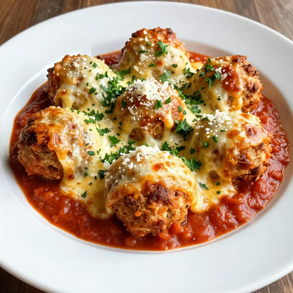 Chicken Parmesan Meatballs Tasty and Simple Recipe