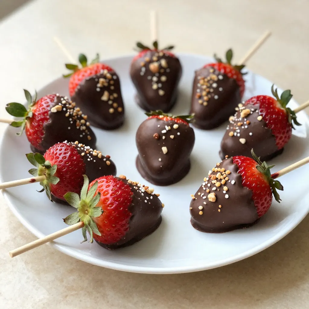 Chocolate Covered Strawberry Pops Easy and Fun Treat