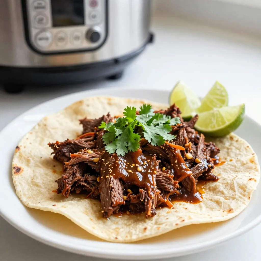Instant Pot Beef Barbacoa Flavorful Dinner Delight
