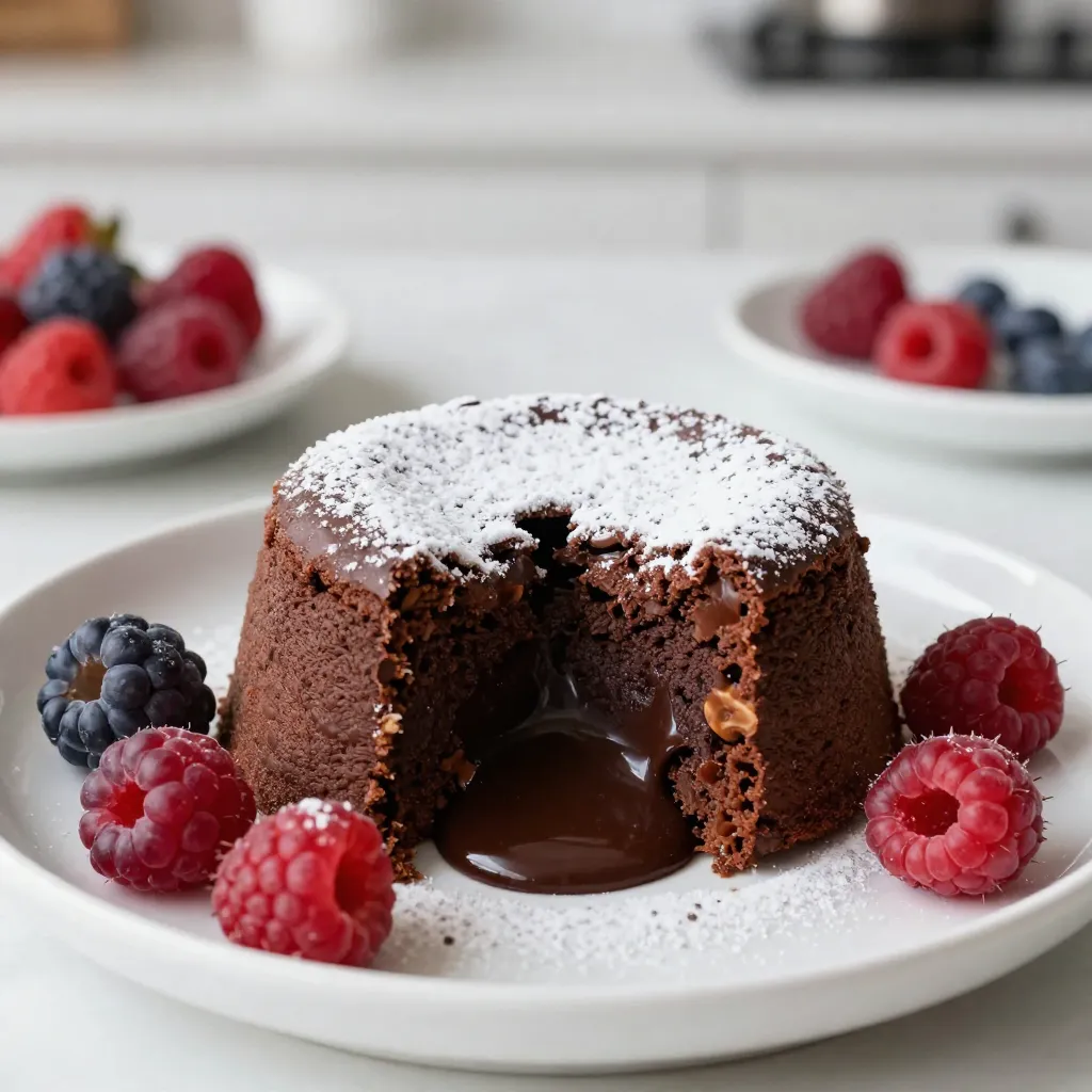 Chocolate Hazelnut Lava Cake Irresistible Dessert Delight