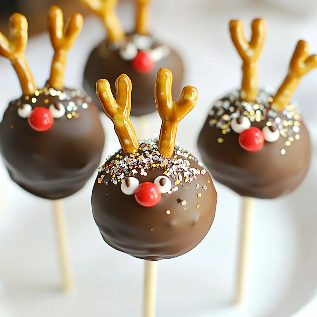Oreo Reindeer Pops Festive and Fun Holiday Treat