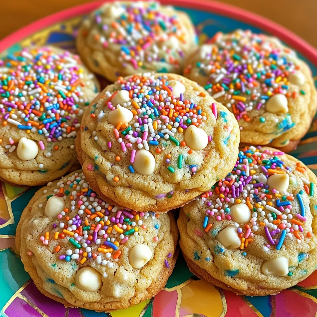 Funfetti Birthday Cake Cookies Festive and Flavorful Treat
