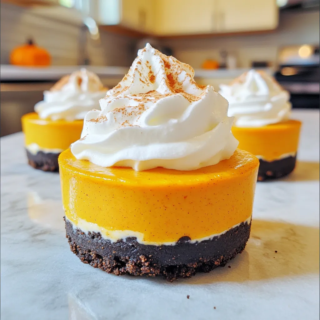 Oreo Pumpkin Cheesecake Cups No Bake Delightful Treat