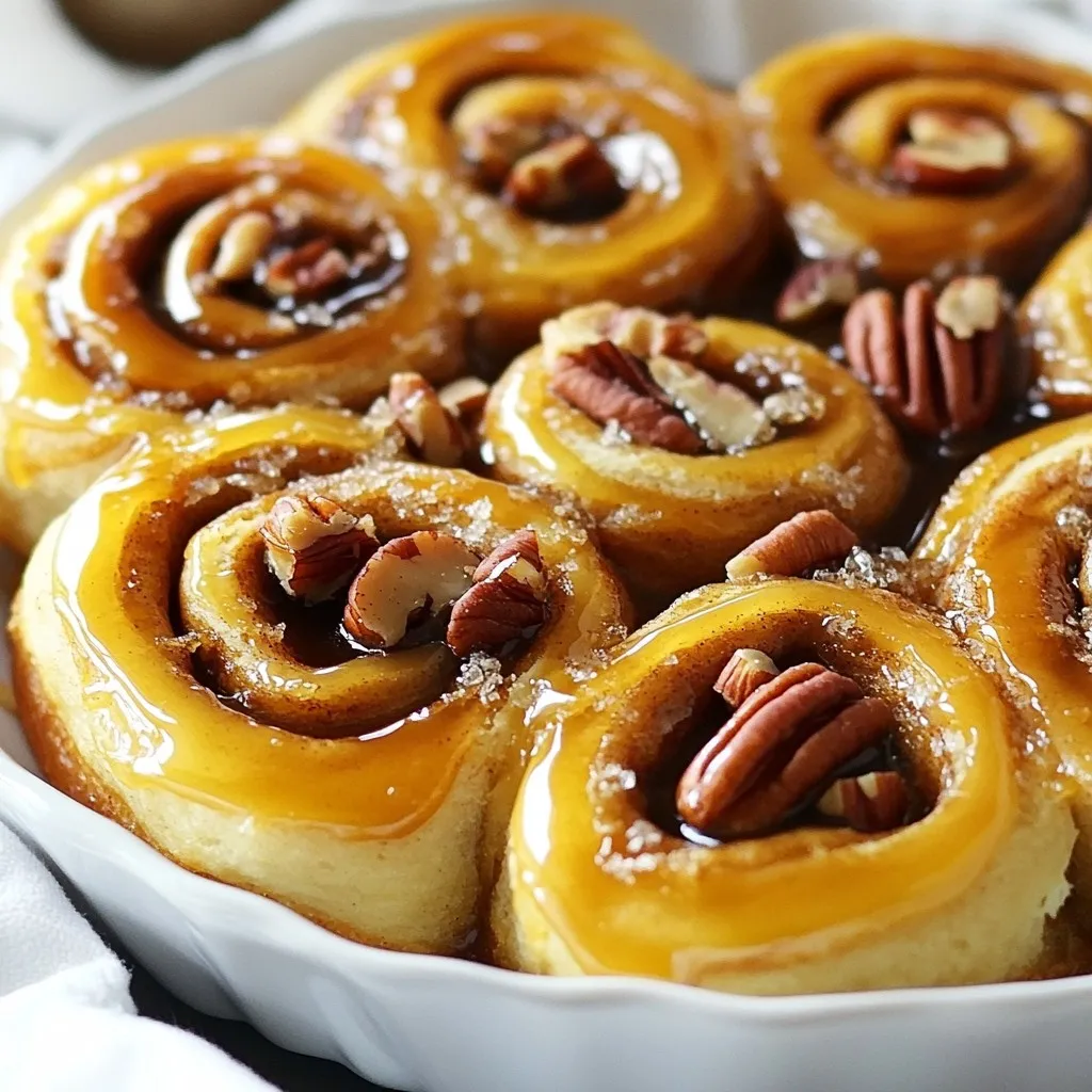 Caramel Pecan Cinnamon Rolls Easy and Delicious Treat