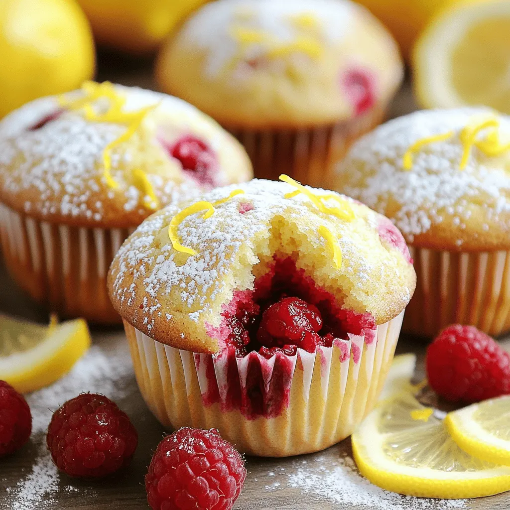 Lemon Raspberry Muffins Fresh and Flavorful Treat