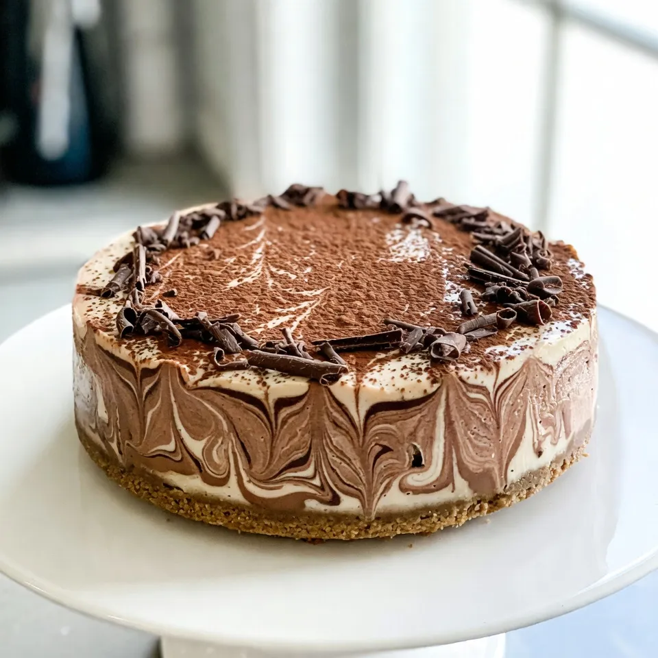 Mocha Swirl Cheesecake Decadent and Irresistible Treat