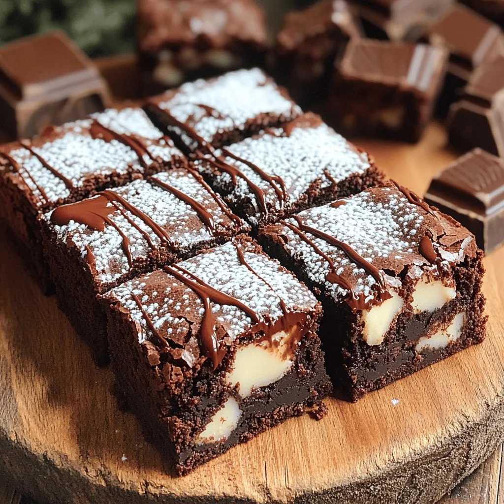 Triple Chocolate Brownies Rich and Decadent Delight