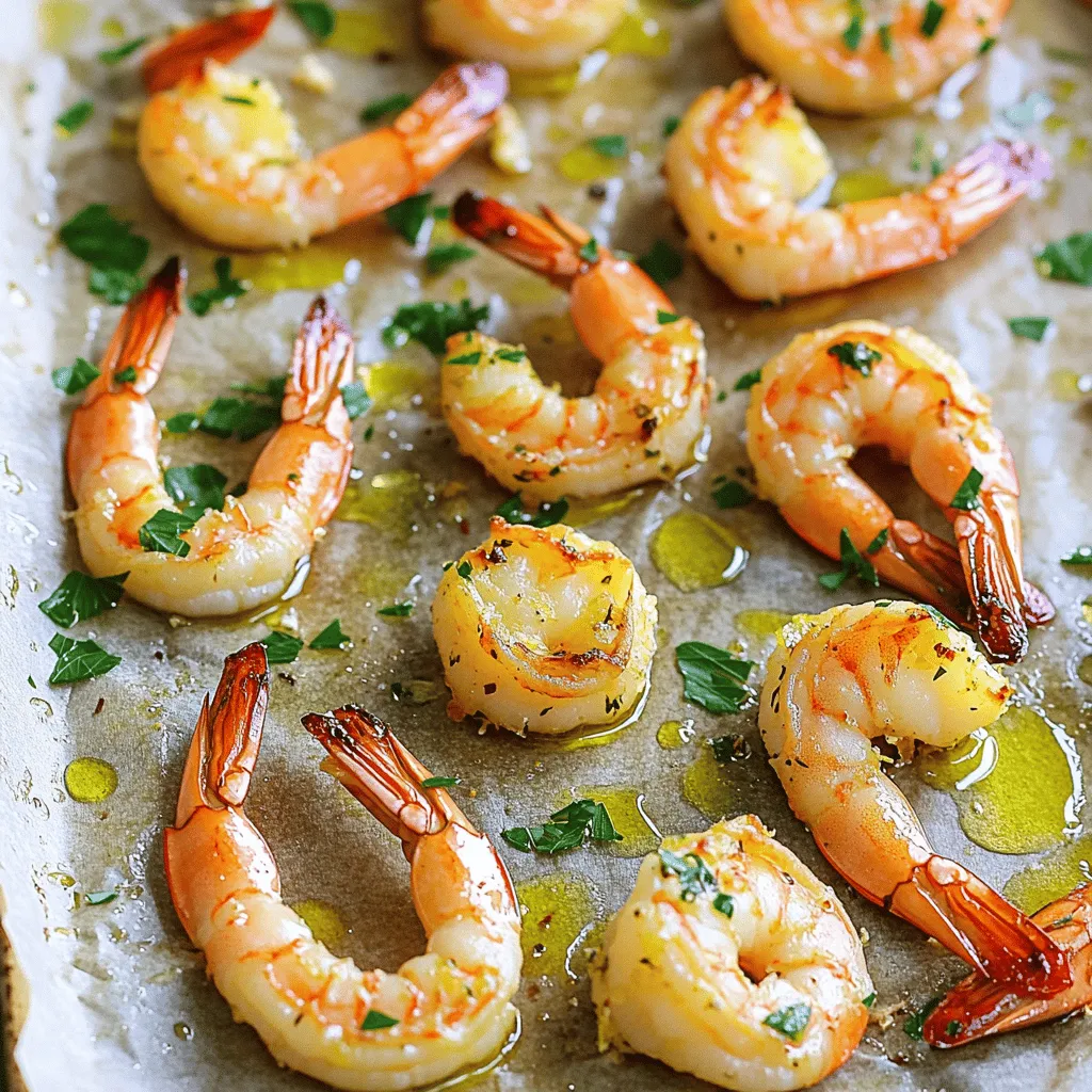 Lemon Garlic Roasted Shrimp Tasty and Simple Dish