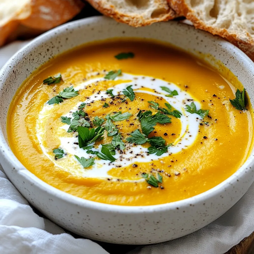 Spicy Moroccan Carrot Soup Flavorful and Easy Recipe